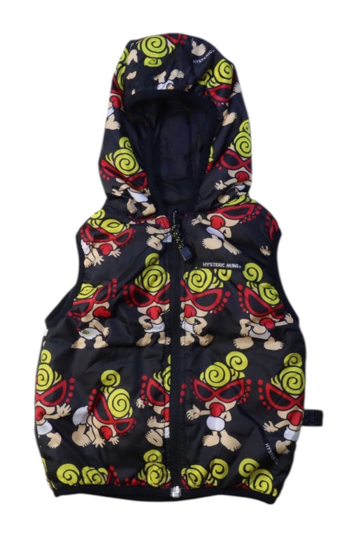 A Multicolour Outerwear Vests from Hysteric Mini in size 18-24M for boy. (Front View)