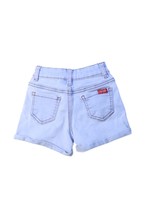 A Blue Shorts from Seed in size 3T for girl. (Back View)