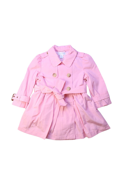 A Pink Coats from Ralph Lauren in size 6-12M for girl. (Front View)