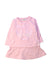 A Pink Long Sleeve Dresses from Kenzo in size 2T for girl. (Front View)