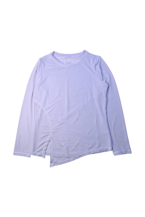 A Purple Active Tops from Moody Tiger in size 7Y for girl. (Front View)