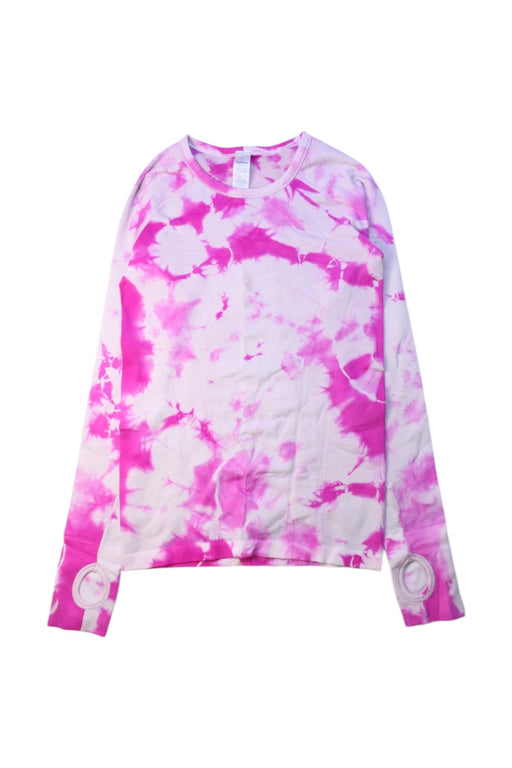 A Pink Long Sleeve T Shirts from Ivivva in size 10Y for girl. (Front View)