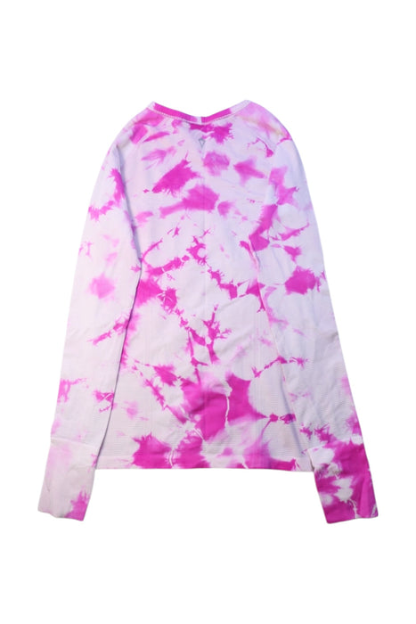 A Pink Long Sleeve T Shirts from Ivivva in size 10Y for girl. (Back View)