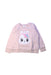 A Peach Crewneck Sweatshirts from Hux in size 4T for girl. (Front View)