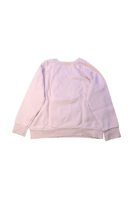 A Peach Crewneck Sweatshirts from Hux in size 4T for girl. (Back View)