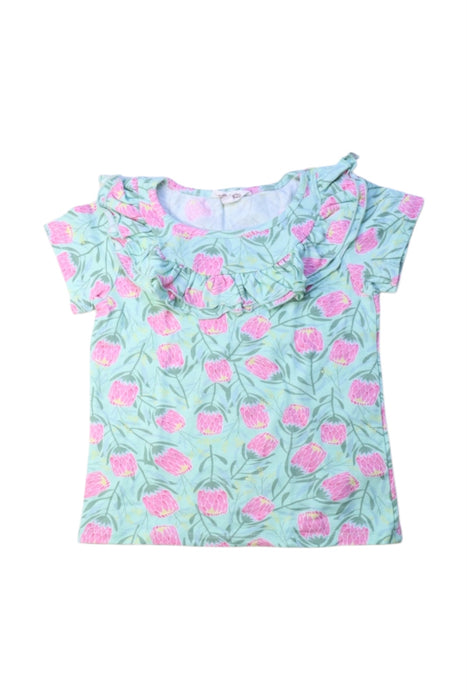 A Multicolour Short Sleeve Tops from Milkshake in size 7Y for girl. (Front View)