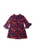 A Navy Long Sleeve Dresses from Origami in size 3T for girl. (Front View)