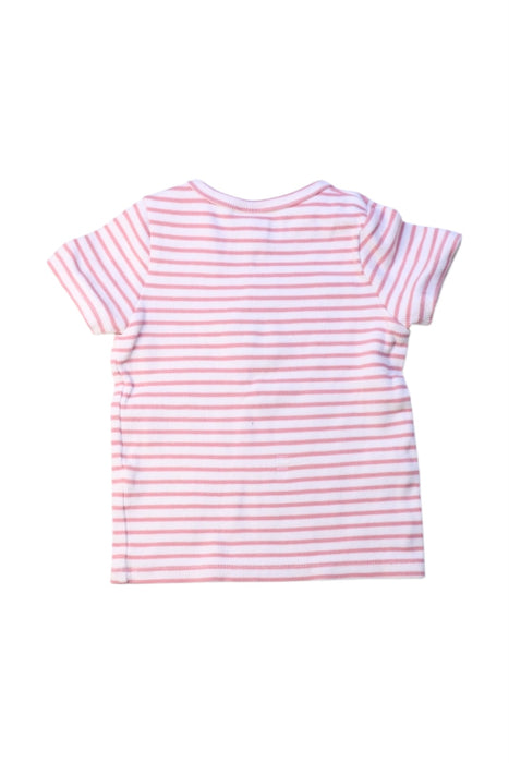 A Pink Short Sleeve T Shirts from Seed in size 12-18M for girl. (Back View)