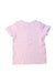 A Pink Short Sleeve T Shirts from Seed in size 12-18M for girl. (Back View)