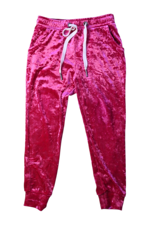 A Pink Sweatpants from Minti in size 4T for girl. (Front View)