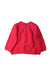 A Red Cardigans from Sprout in size 2T for girl. (Back View)