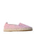 A Pink Espadrilles from Country Road in size 7Y for girl. (Front View)