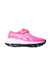 A Pink Sneakers from ASICS in size 6T for girl. (Front View)