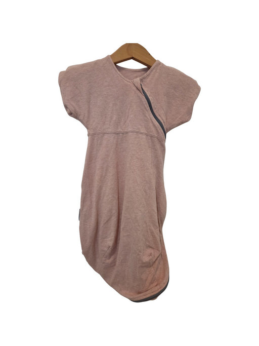 A Pink Swaddles from Hugsie in size 3-6M for girl. (Front View)