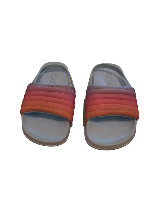 A Multicolour Slip Ons from Roxy in size 3T for girl. (Front View)