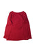 A Red Long Sleeve T Shirts from Bonpoint in size 4T for girl. (Back View)