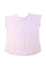 A Pink Short Sleeve Tops from Bonpoint in size 4T for girl. (Back View)