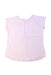 A Pink Short Sleeve Tops from Bonpoint in size 4T for girl. (Back View)