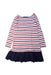 A Multicolour Long Sleeve Dresses from Polo Ralph Lauren in size 7Y for girl. (Front View)