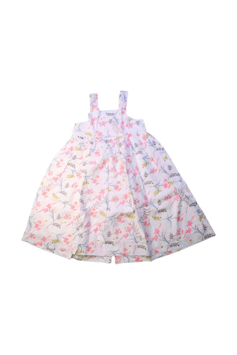 A Multicolour Sleeveless Dresses from Bonpoint in size 4T for girl. (Back View)