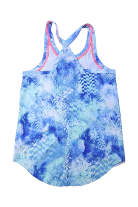 A Blue Active Tops from Ivivva in size 6T for girl. (Back View)