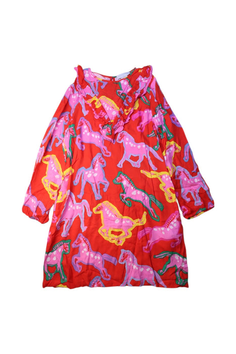A Multicolour Long Sleeve Dresses from Stella McCartney in size 10Y for girl. (Front View)