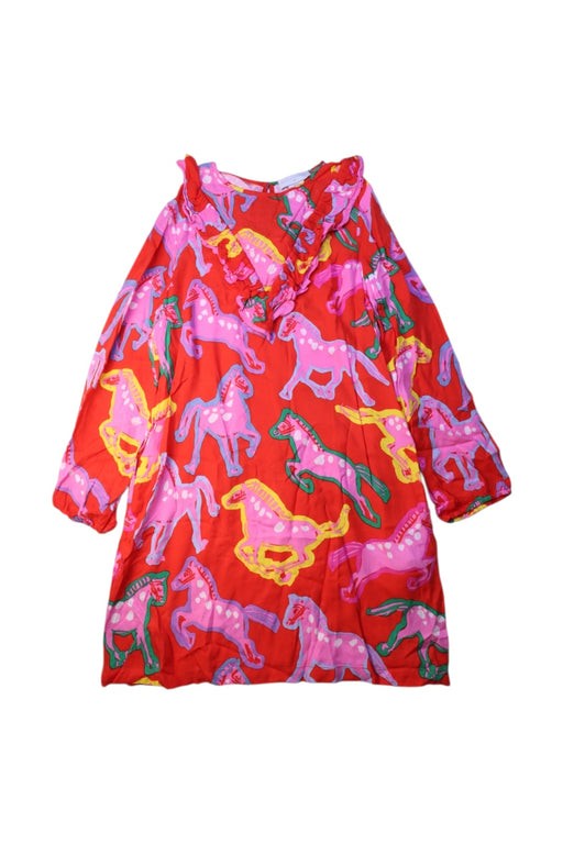 A Multicolour Long Sleeve Dresses from Stella McCartney in size 10Y for girl. (Front View)