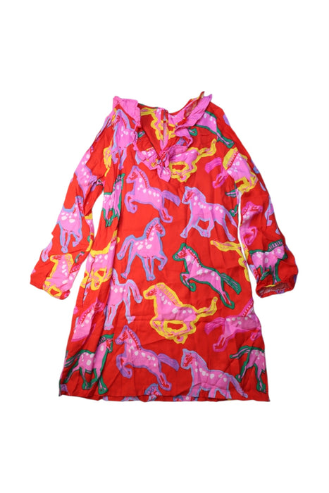 A Multicolour Long Sleeve Dresses from Stella McCartney in size 10Y for girl. (Back View)
