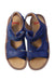 A Blue Sandals from Camper in size 6T for neutral. (Back View)