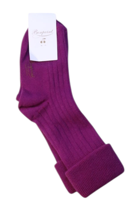 A Purple Socks from Bonpoint in size 18-24M for girl. (Front View)
