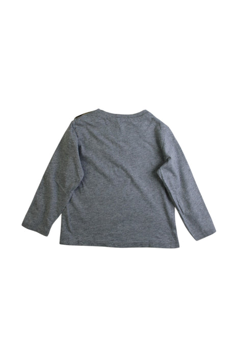 A Grey Long Sleeve T Shirts from Paul Smith in size 2T for boy. (Back View)