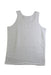 A White Sleeveless Tops from Excuse My French in size 10Y for girl. (Back View)