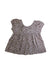 A Brown Short Sleeve Tops from Bonton in size 8Y for girl. (Back View)
