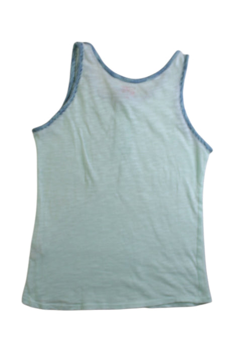 A Green Sleeveless Tops from Bonton in size 8Y for boy. (Back View)