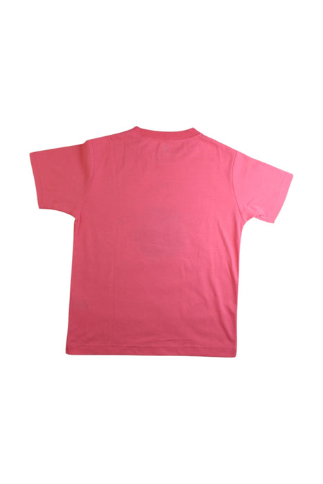 A Pink Short Sleeve T Shirts from Mont-bell in size 7Y for girl. (Back View)