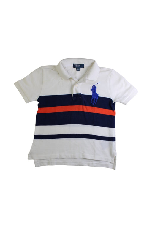 A Multicolour Short Sleeve T Shirts from Polo Ralph Lauren in size 4T for boy. (Front View)