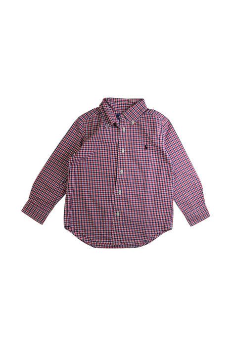 A Multicolour Long Sleeve Shirts from Ralph Lauren in size 4T for boy. (Front View)