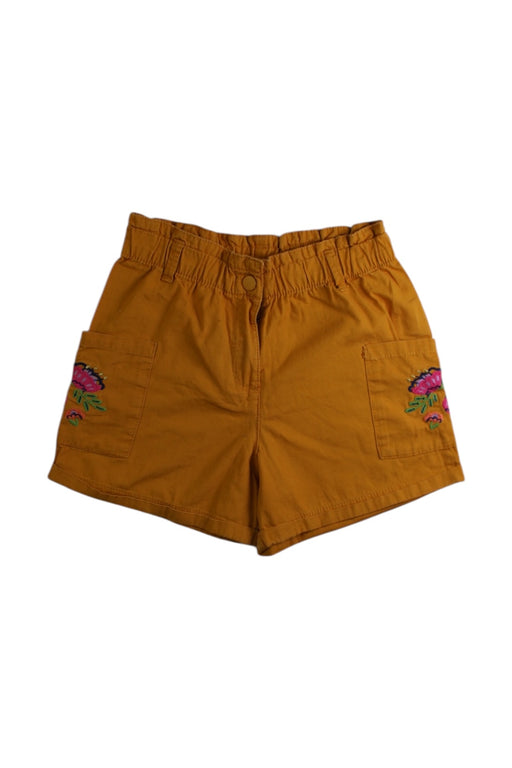 A Orange Shorts from DPAM in size 8Y for girl. (Front View)