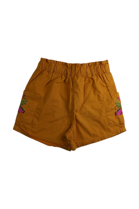 A Orange Shorts from DPAM in size 8Y for girl. (Back View)