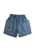 A Blue Shorts from Bonton in size 10Y for girl. (Front View)