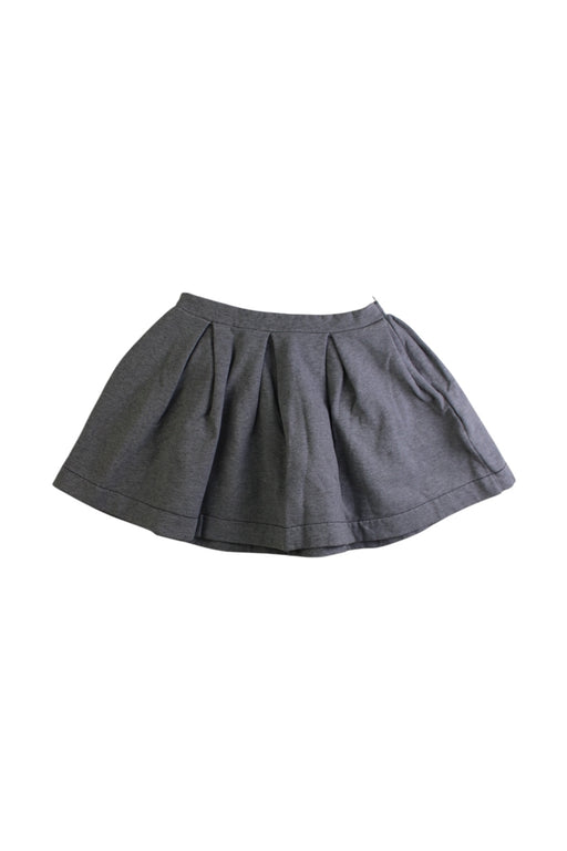 A Grey Short Skirts from Bonton in size 6T for girl. (Front View)