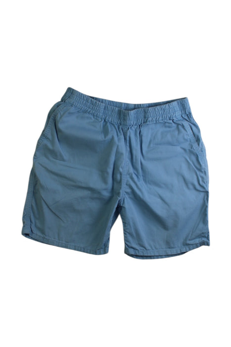 A Blue Shorts from Bonton in size 8Y for boy. (Front View)