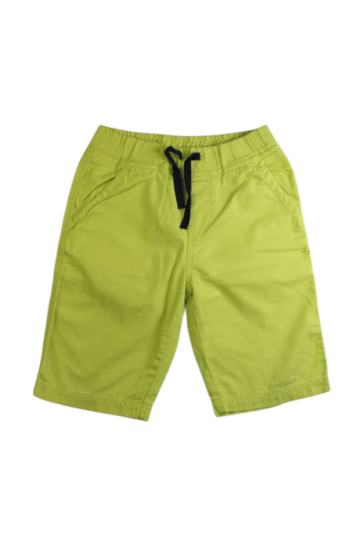 A Green Shorts from Petit Bateau in size 8Y for boy. (Front View)