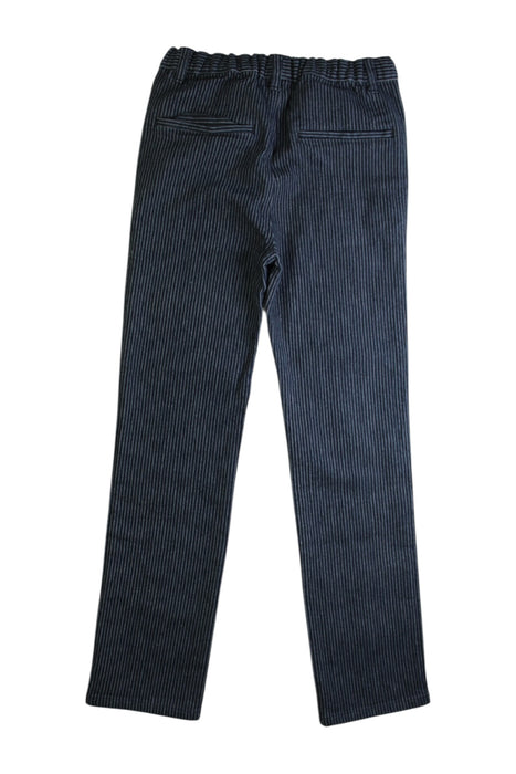 A Black Casual Pants from Bonton in size 8Y for boy. (Back View)