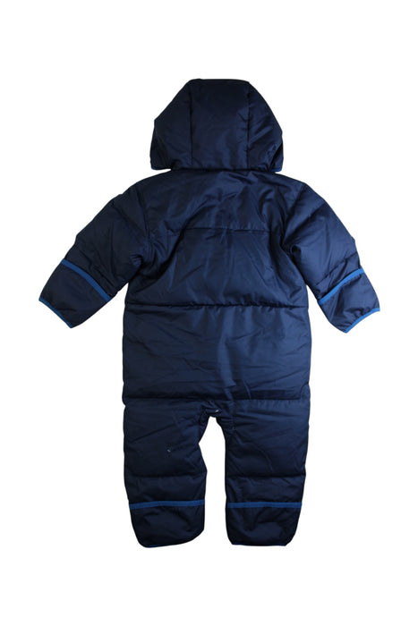 A Navy Snowsuits from Columbia in size 12-18M for boy. (Back View)