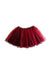 A Red Tulle Skirts from Bonton in size 2T for girl. (Front View)