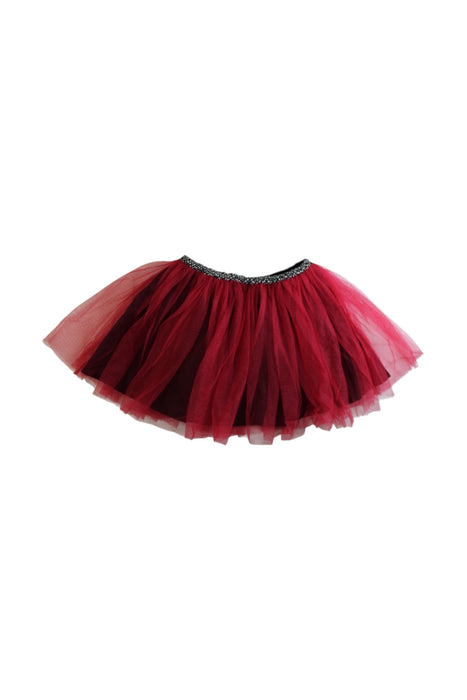 A Red Tulle Skirts from Bonton in size 2T for girl. (Back View)