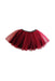 A Red Tulle Skirts from Bonton in size 2T for girl. (Back View)