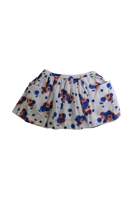 A Multicolour Short Skirts from Bonton in size 6T for girl. (Front View)