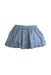 A Blue Short Skirts from Bonton in size 6T for girl. (Front View)